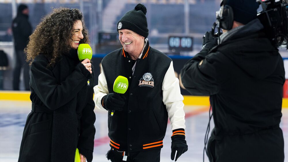 Moderation DEL Winter Game - Deutsche Bank Park