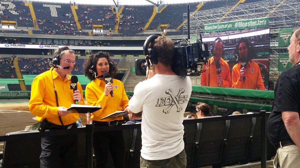 Moderation MonsterJam - Deutsche Bank Park